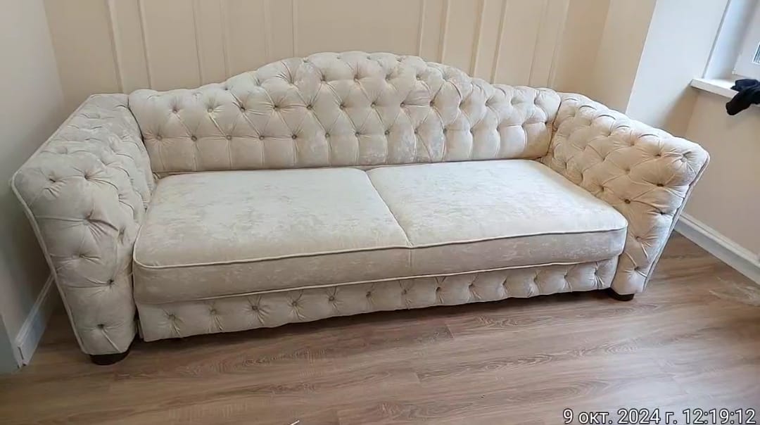 Замена обивки дивана на дому. Красноуфимск