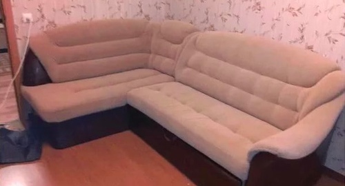 Перетяжка углового дивана. Красноуфимск